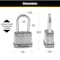Master Lock Master Lock Magnum 1-3/4 in. W Stainless Steel Ball Bearing Locking Weather-Resistant Padlock, PK4 M1XQHC - alternate 6